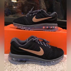 Nike Air Max 2017 Women's Shoes Black Bronze 849560-008 🔥🔥BRAND NEW 🔥 NO BOX